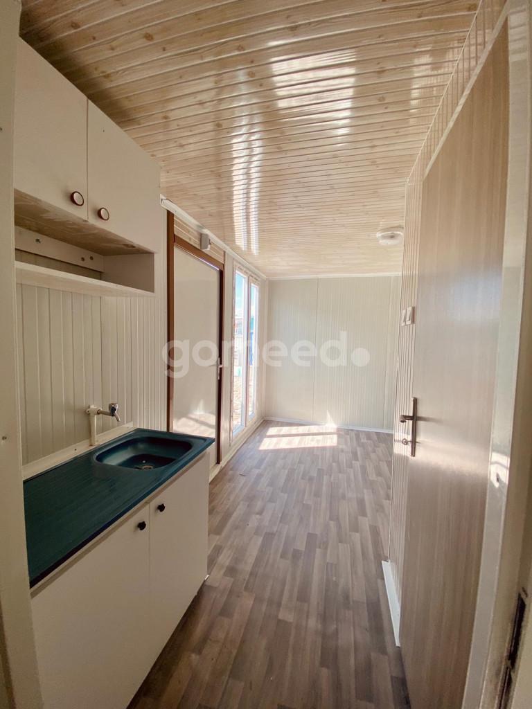 3x7 21m 2 Oda ful orjinal sandiwich panelden wc duş lavabo mutfak soba yakılabilir