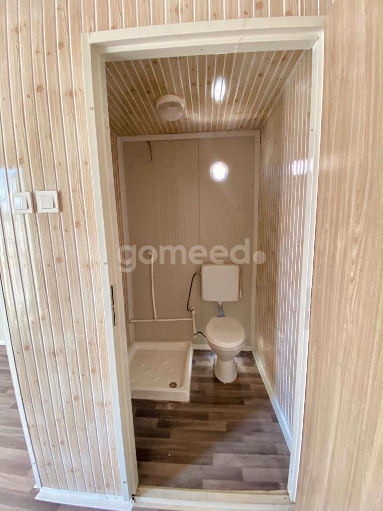 3x7 21m 2 Oda ful orjinal sandiwich panelden  wc duş lavabo mutfak soba yakılabilir