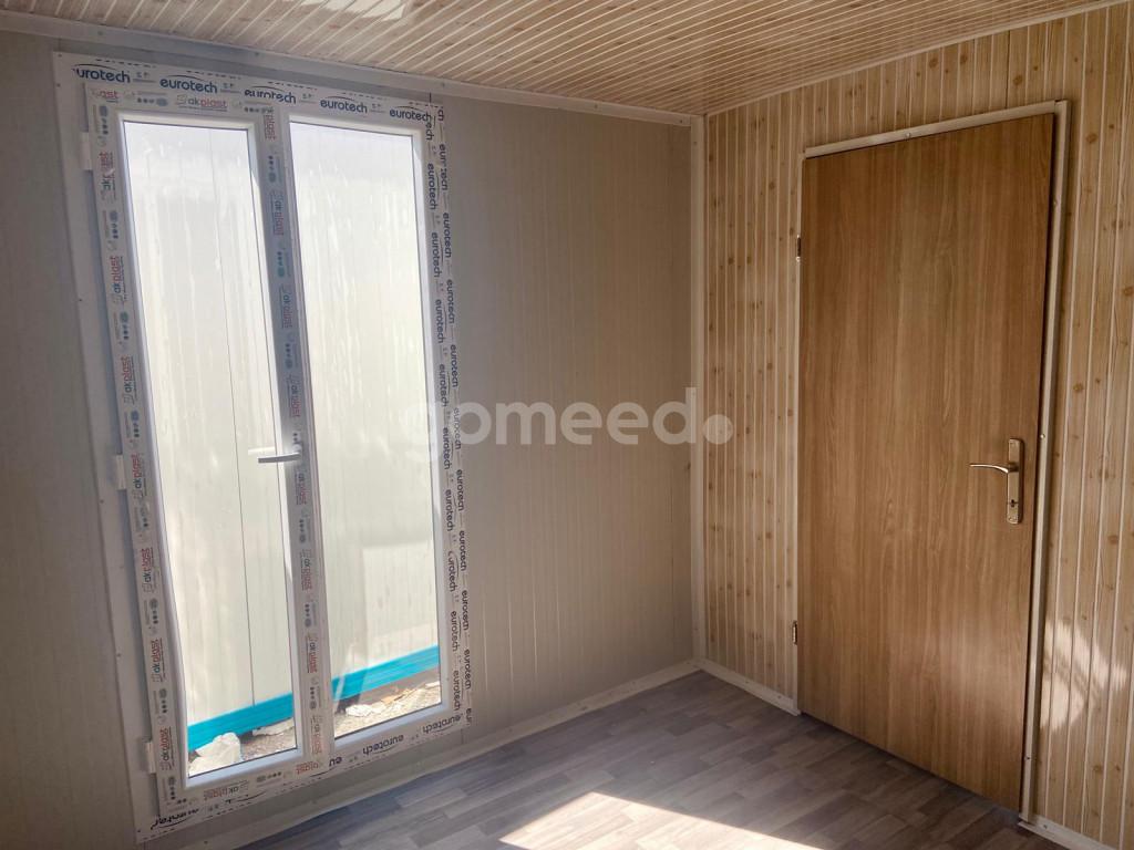 3x7 21m 2 Oda ful orjinal sandiwich panelden wc duş lavabo mutfak soba yakılabilir