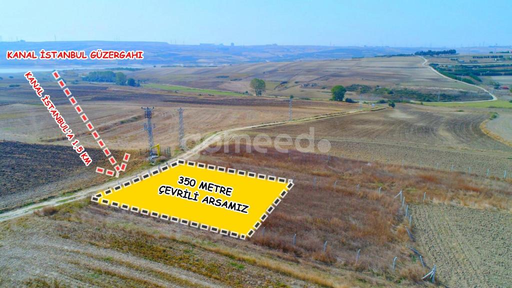 ARNAVUTKÖY HACIMAŞLI'DA 0.50 EMSALDE KANAL MANZARALI 350 M2 ARSA