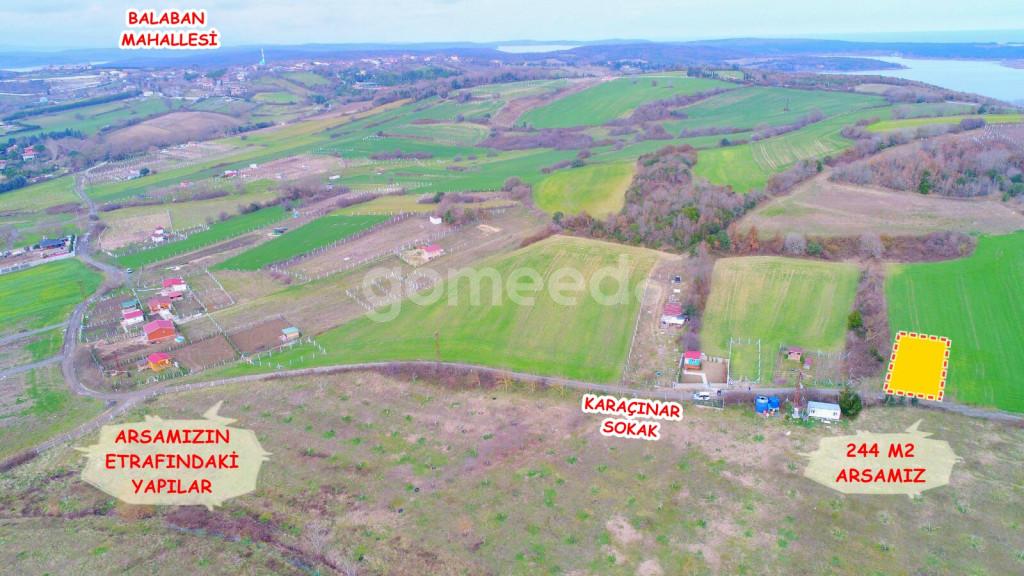 ARNAVUTKÖY BALABAN'DA YOLA CEPHE 244 M2 HAVAALANINA 10 DK