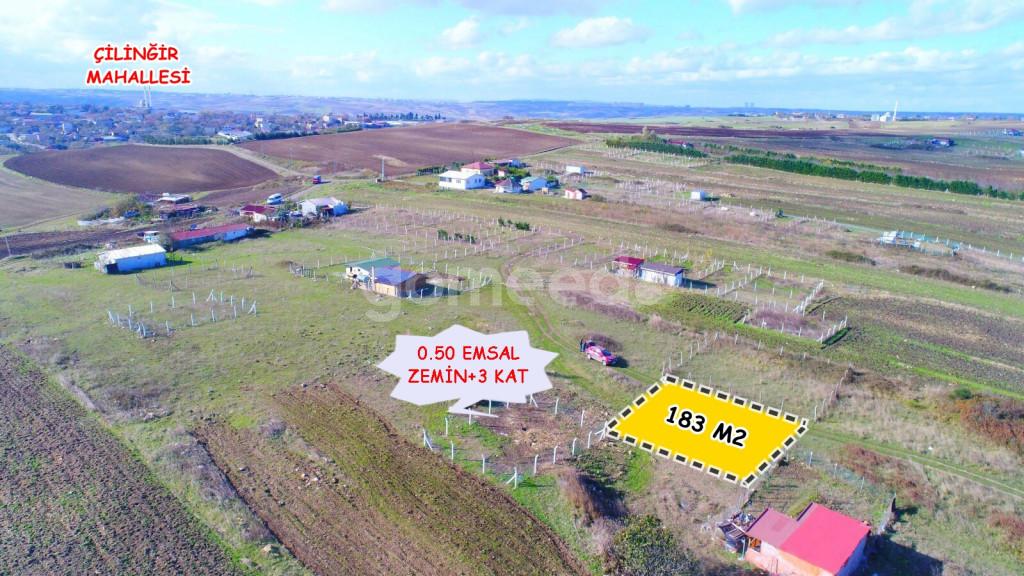 ARNAVUTKÖY HARAÇÇI'DA 0.50 İMAR PLANI İÇERİSİNDE SATILIK 183 M2