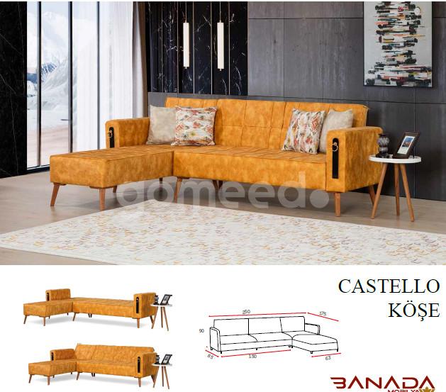 Banada Mobilya Design Castello Köşe Koltuk Takımı