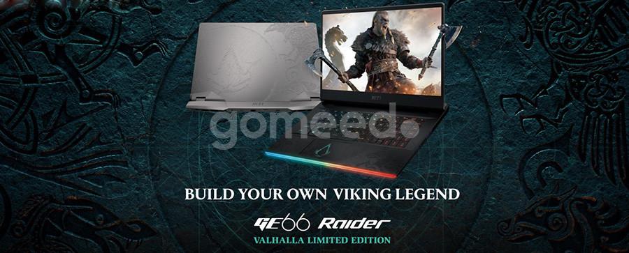 MSI NB GE66 VALHALLA 10SE-658TR I7-10870H 32GB DDR4 RTX2060 GDDR6 6GB 1TB SSD 15.6 240Hz FHD W10 DİZÜSTÜ PC