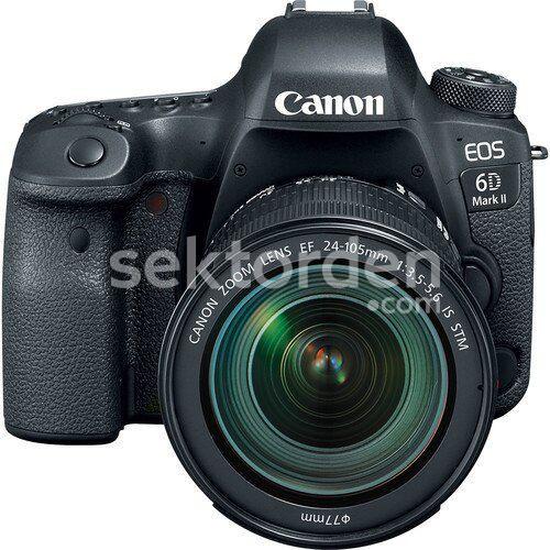 Canon EOS 6D Mark II 24-105 MM IS STM DSLR Fotoğraf Makinesi