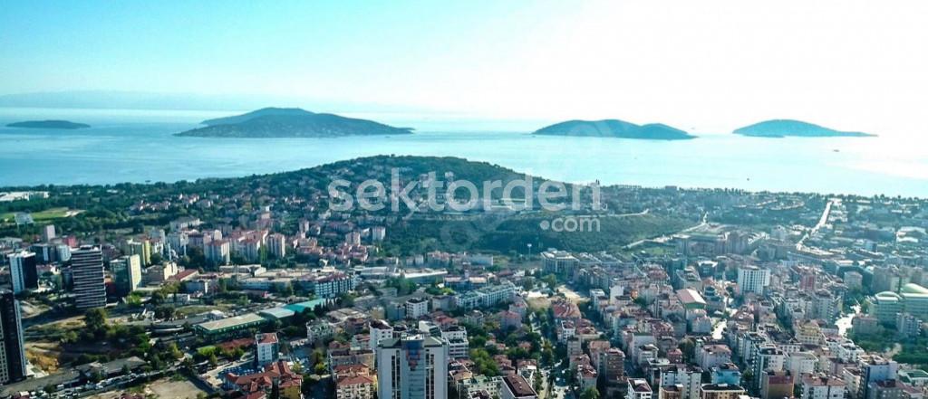 EMLAK WORKS'DEN MALTEPE CEVİZLİ'DE ÖNÜ KAPANMAZ ADA VE DENİZ MANZARALI SATILIK LÜKS DUBLEKS 6+2 PENTHOUSE