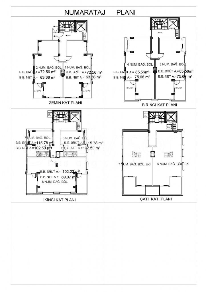 GAZİPAŞA MERKEZ YENİ MAHALLE KALİTELİ BUTİK PROJE