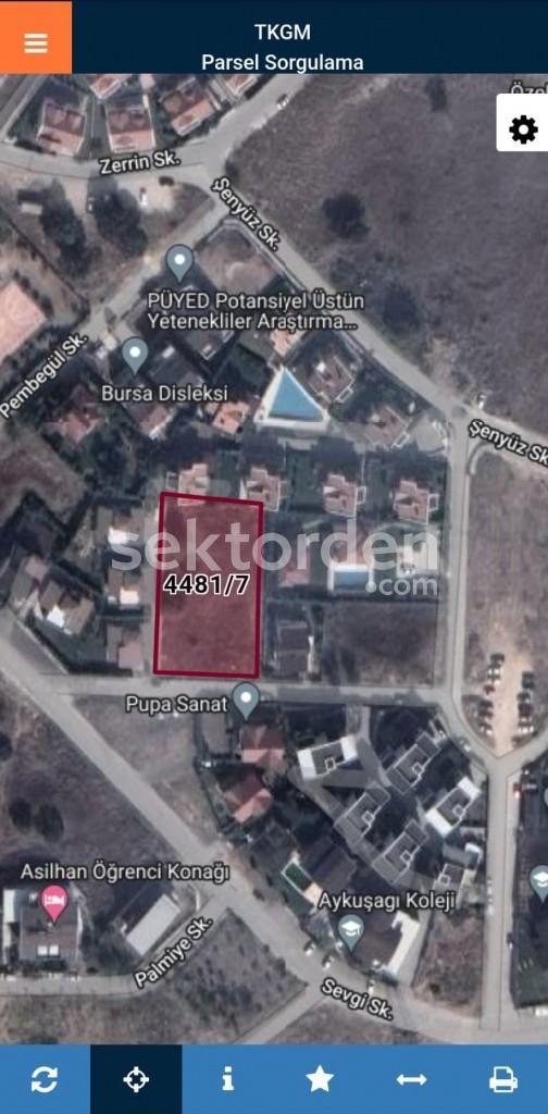 BURSA KILIÇ'TAN NİLÜFER BATIKENT METRO ÜSTÜNDE SATILIK 76m2 ARSA