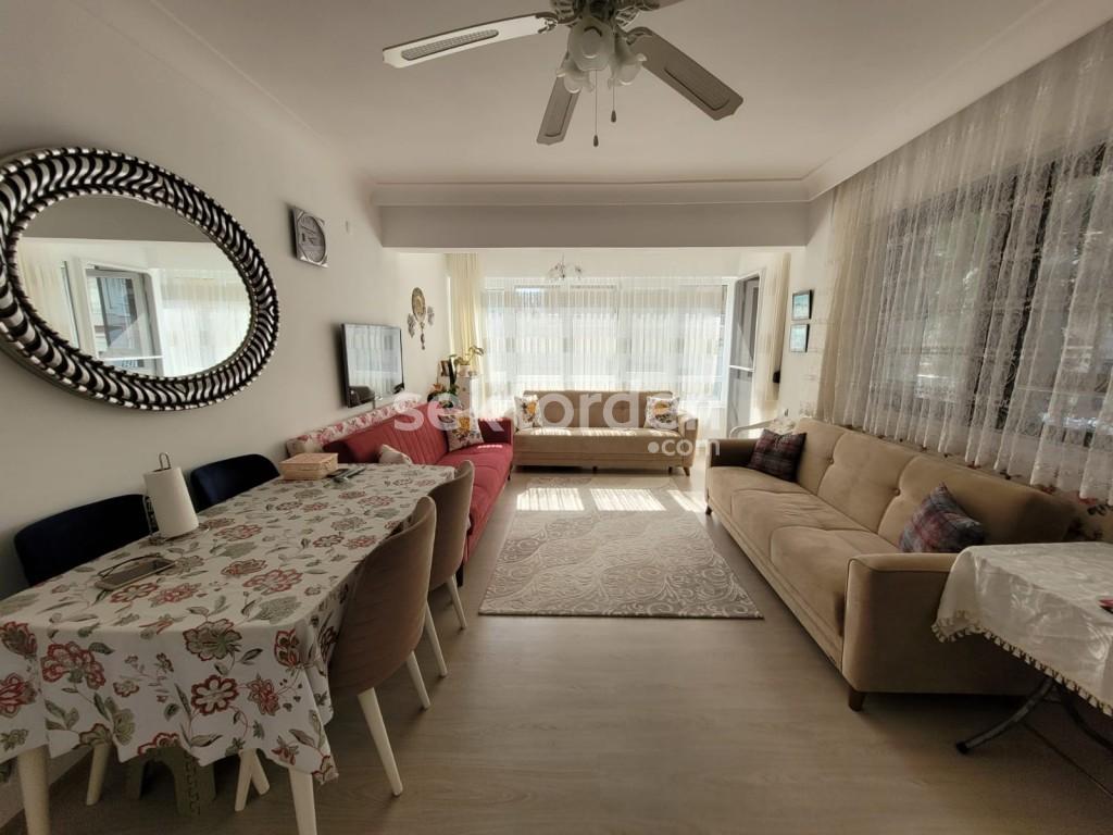 Didim Çamlık’ta Denize 100Mt 2+1 Full Eşyalı Daire