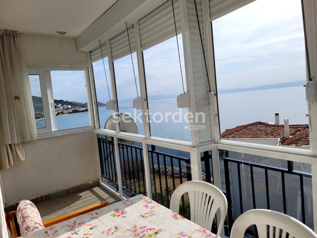 BURSA KILIÇ’TAN ARMUTLU DA FULL DENİZ MANZARALI 2+1 DAİRE